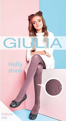 Колготки дитячі Giulia HOLLY SHINE 80 (2) р.140-146 sweet lilac
