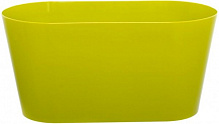 Кашпо пластиковое Elsa Вулкано Мультивазон овальный 3,1л фисташковый (0669-042) 