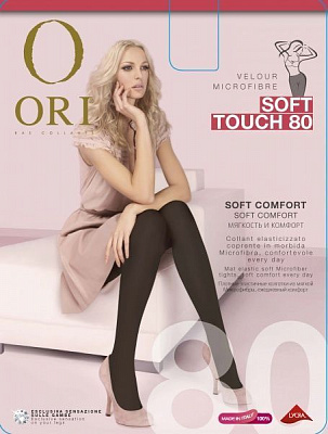 Колготки жіночі ORI Soft Touch р. 4 80 den nero 1 пар