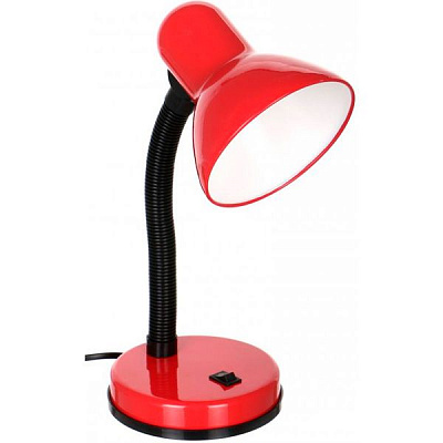 Настільна лампа офісна Accento lighting 1x40 Вт E27 червоний ALYU-DE4030-RD