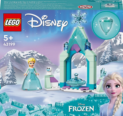 Конструктор LEGO Disney Princess Двор замка Эльзы 43199