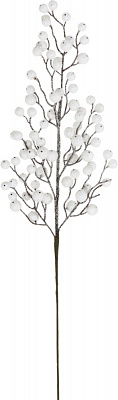 Декорація гілка з білими ягодами 72 см RS1Z2230-72CM