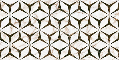 Плитка Augusta Crystal W\DEC M NR Glossy 30,8x60,8 см (2 сорт)