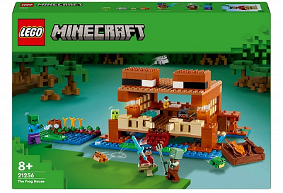 Конструктор LEGO Minecraft Дом в форме жабы 21256