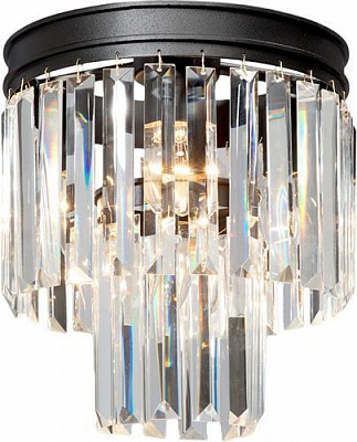 Люстра подвесная Vitaluce 4xE14 черный V5151-1/3+1 