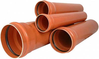 Труба каналізаційна ПВХ 110x3000x3,2 мм SN4 Ostendorf