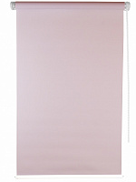 Ролета мини Лен Розовый актик 53x160 см розовая 