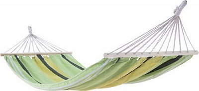 Гамак UP! (Underprice) в полоску 100x200 см зеленый 