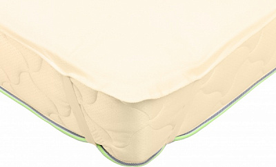 Наматрасник Songer und Sohne водонепроницаемый с резинкой бежевый 160x200 см 