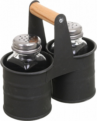 Набор для специй в металлической подставке 7х13х13.5 см Koopman