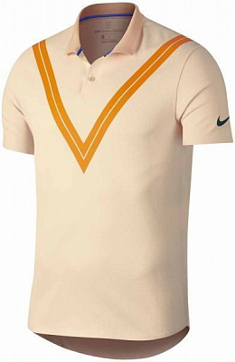 Поло Nike RF M NKCT ADV POLO NY 939080-838 M оранжевый