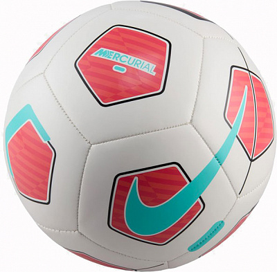 Футбольный мяч р.5 белый FZ3036-101 Nike Mercurial Fade