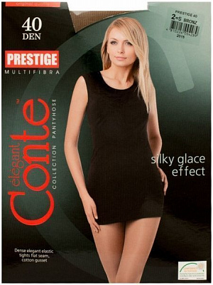 Колготки Conte PRESTIGE 40 den bronz р. 2 бронзовый 