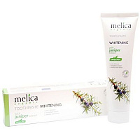 Зубна паста Melica відбілювальна c екстрактом ялівцю 100 мл