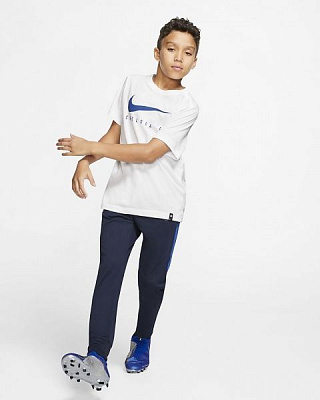 Футболка Nike CFC B NK DRY TEE TR GROUND AQ7813-100 р.122-128 белый