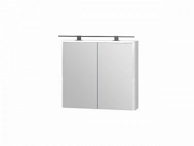 Дзеркальна шафа ЮВЕНТА Livorno LvrMC-80 біла