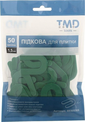 Підкова TMD для плитки 1,5 мм 50 шт.