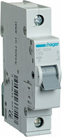 Автоматичний вимикач Hager 1P 6kA C-63A 1M MC163A