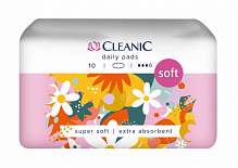Прокладки гигиенические Cleanic дневные Soft 3 капли 10 шт.
