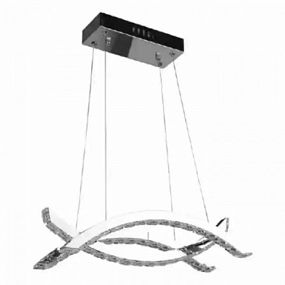 Люстра светодиодная HOROZ ELECTRIC Aviator 24 Вт хром 019-038-0024-010 