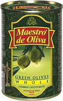 Оливки Maestro De Oliva с косточкой 300 г