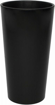 Горшок пластиковый Lamela Лилия круглый 13,2л черный (535) 