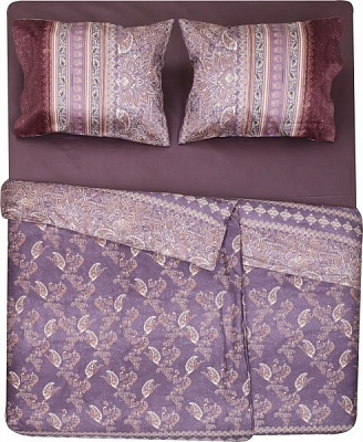 Комплект постільної білизни Matera G1 сімейний бронза Granfoulard