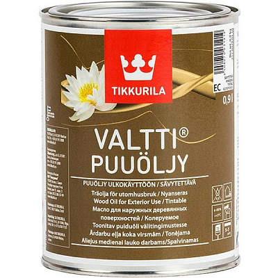 Масло TIKKURILA Valtti масло бесцветный 0,9 л