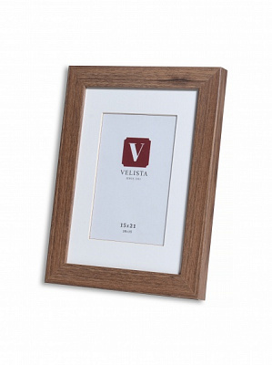 Рамка для фото Velista 24W-6012-3v с паспарту 1 фото 60х80 см орех 