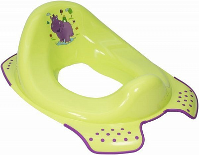 Накладка на унитаз Prima Baby Hippo зеленая 8650G