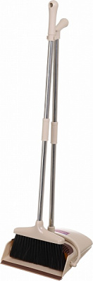 Совок + щітка з довгою ручкою складний Fiora®