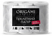 Туалетная бумага Origami Horeca 55 м двухслойная 6 шт.