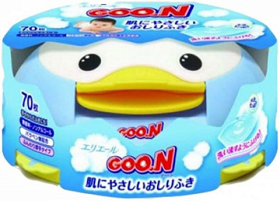 Детские влажные салфетки Goon для младенцев 733224 70 шт.