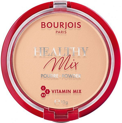 Пудра компактная Bourjois HEALTHY MIX витаминная 02 light beige 10 г