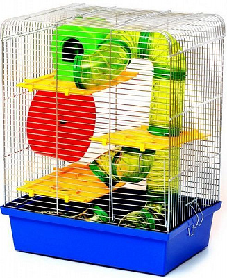 Клітка Лорі Хомяк-3 Люкс 43х33.5х23 см