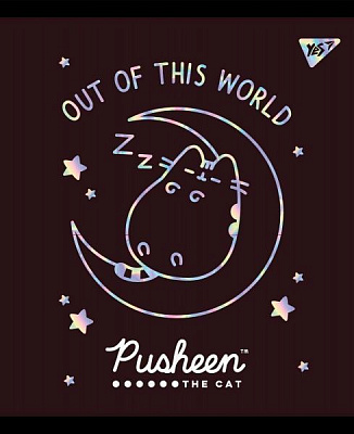 Зошит шкільний А5/12 в косу Pusheen fabulous 765157 YES