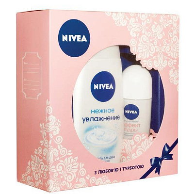 Подарунковий набір Nivea Ефект пудри