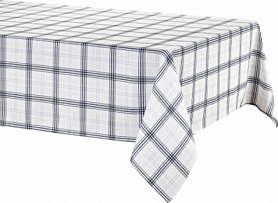 Скатертина Grid 140x180 см пісочний Luna