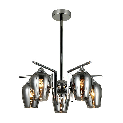 Люстра Miorro Carisma 5x40 Вт E14 хром 51-311-183