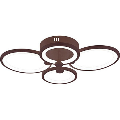 Люстра светодиодная Victoria Lighting Argo/PL4 108 Вт коричневый 