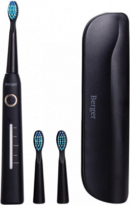 Електрична зубна щітка Berger TB Optimal Black+Case