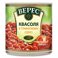 Фасоль Верес в томатном соусе 400 г