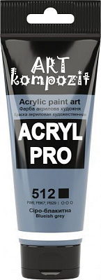 Краска акриловая 512 серо-голубая 75 мл ART Kompozit