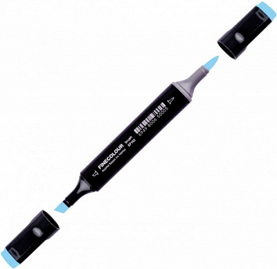 Маркер спиртовой FINECOLOUR EF102-236 обработанный синий 