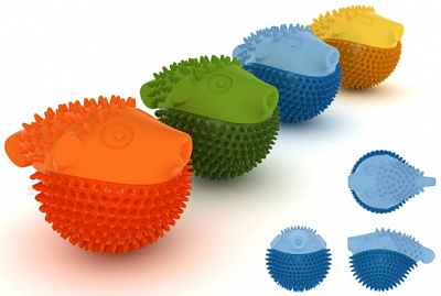 Іграшка для собак AnimAll GrizZzly риба фугу темно-зелена