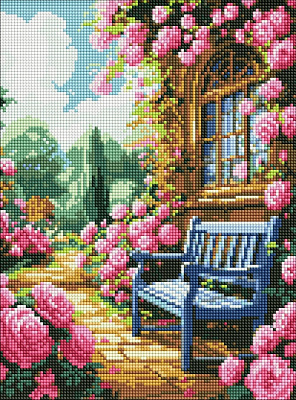 Алмазна мозаїка Квітковий сад ©art_selena_ua Ideyka