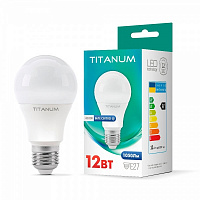 Лампа светодиодная TITANUM 12 Вт A60 матовая E27 220 В 4100 К 24163 