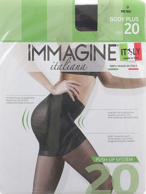 Колготки Immagine Body plus nero р. 3 черный 1 шт. 
