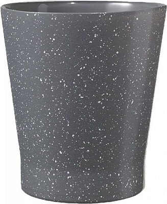 Кашпо скляне Soendgen Salinas Effect D 13 круглий 2л антрацит (1310-0015-2405)