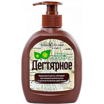 Мило рідке Невская Косметика Дегтярне 300 мл